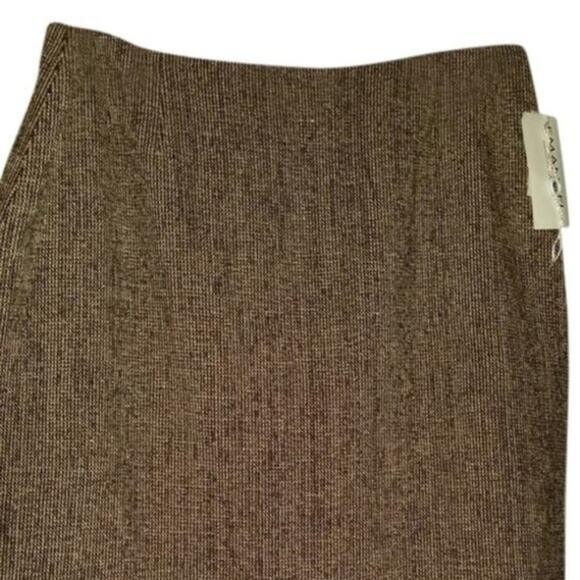 NWT Vintage Emanuel Emanuel Ungaro Tweed Skirt, 16/50 - Picture 3 of 6